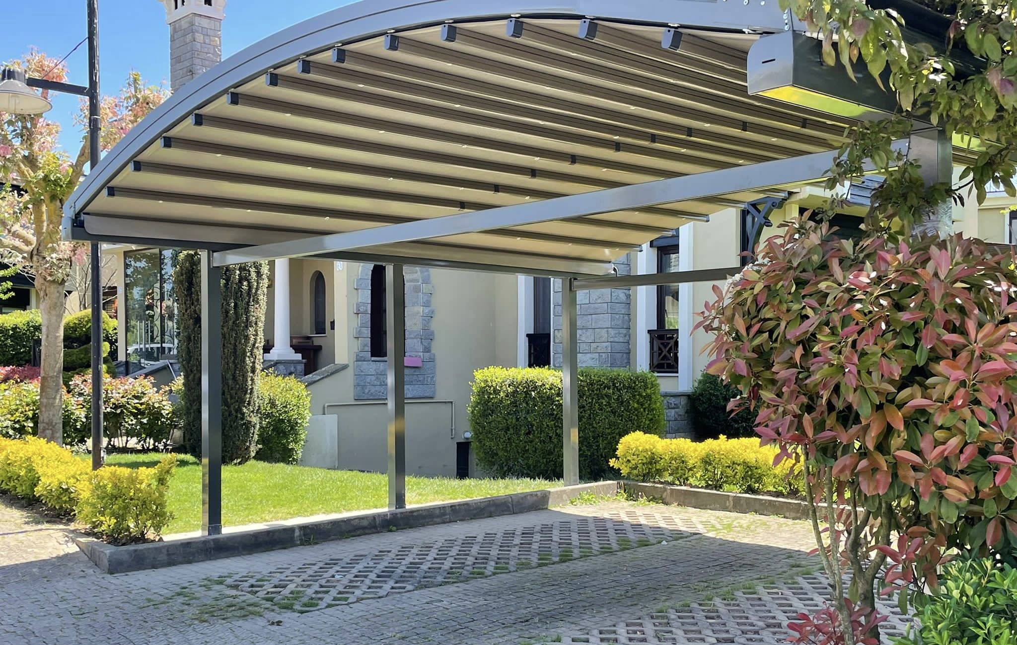 Oval Pergola