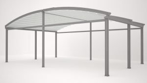 Oval Pergola