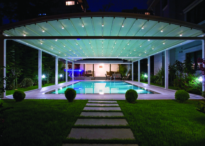 Oval Pergola